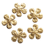 10pcs Brass Daisy Flower Pendant for DIY Jewelry Making