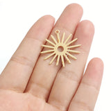 10pcs Sun Flower Charms for DIY Earrings Necklace Jewelry Making