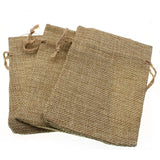 10pcs/lot Jute Drawstring Jewelry Bags 7x9cm,9x12cm,10x15cm