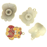 10pcs Tiger Charms for DIY Necklaces Earrings