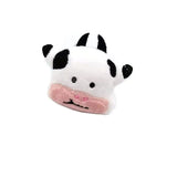 10pcs Cartoon Plush Fabric Animal Padded Appliques for DIY Kids Hair Garments