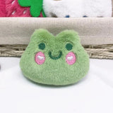 10pcs Cartoon Plush Patches DIY Access Children's Headwear Bags Decor