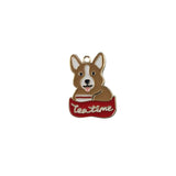 10pcs Skateboard Dogs Enamel Charms Pendants for Jewelry Making
