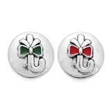 10pcs Christmas Snap Button Jewelry Metal 18mm Snap Buttons