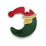 10pcs Christmas Snap Button Jewelry Metal 18mm Snap Buttons