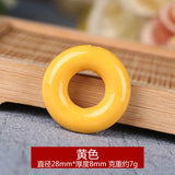 10pcs Colorful Ceramic Round Charm for Jewelry Making DIY