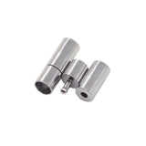 10pcs/lot Magnet Clasps Metal End Caps For Leather Jewelry DIY