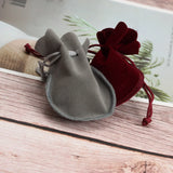 10pcs Velvet Drawstring Gift Bags 7*9/9*12cm Jewelry Pouches