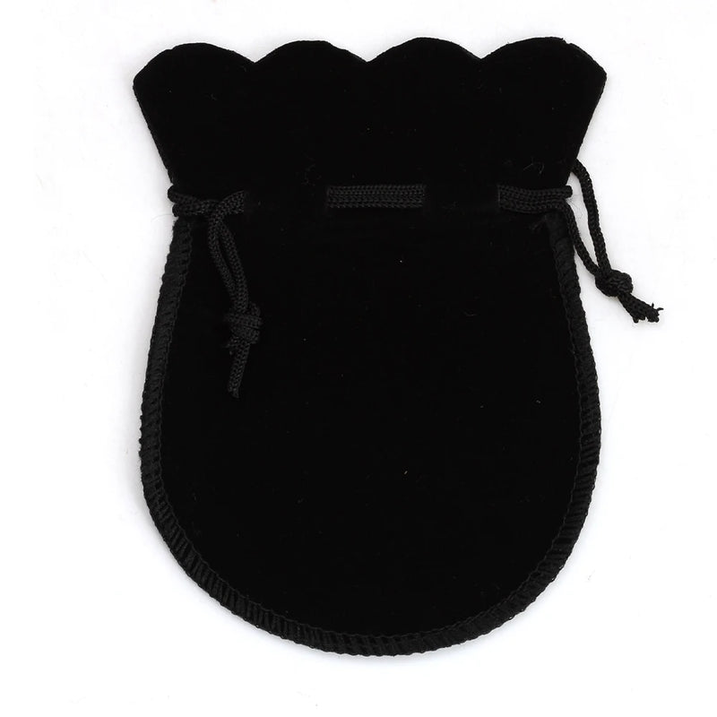 10pcs Velvet Drawstring Gift Bags 7*9/9*12cm Jewelry Pouches