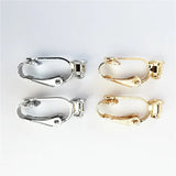 10pcs Ear Clip Converter Multiple Styles DIY Jewelry No Pierced Clip Earrings