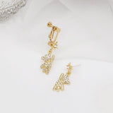 10pcs Ear Clip Converter Multiple Styles DIY Jewelry No Pierced Clip Earrings