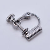 10pcs Earring Hooks Clasps Settings Ear Clips Safety DIY Jewelry Making