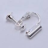 10pcs Earring Hooks Clasps Settings Ear Clips Safety DIY Jewelry Making