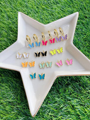 10pcs Butterfly Charm Pendant for Jewelry Making Girls
