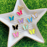 10pcs Butterfly Charm Pendant for Jewelry Making Girls