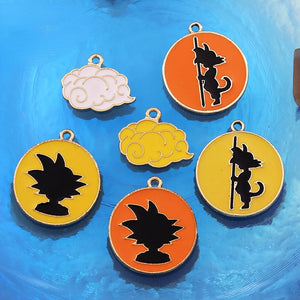 10pcs Japanese Cartoon Boys Charms Pendant DIY Jewelry Making
