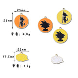 10pcs Japanese Cartoon Boys Charms Pendant DIY Jewelry Making