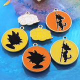 10pcs Japanese Cartoon Boys Charms Pendant DIY Jewelry Making