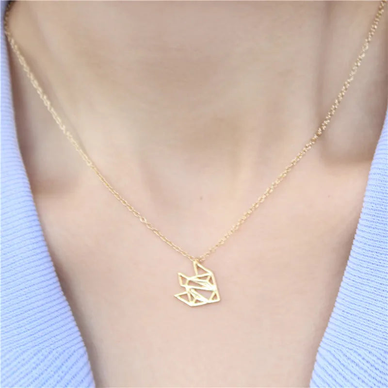 10pcs Fish Pendant Necklace Gift For Mom/Girlfriend