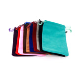 10pcs Velvet Bags 10x16cm Car Perfume Charge Bracelets Colors Storage Pouches