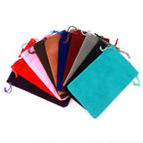 10pcs Velvet Bags 10x16cm Car Perfume Charge Bracelets Colors Storage Pouches