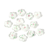 10pcs Flower Lampwork Beads Colorful Loose Beads Jewelry DIY Bracelet Necklace