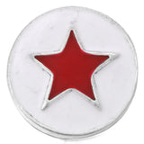10pcs Star Metal 18mm Snap Buttons for Snap Bracelet Bangles