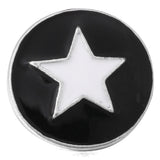 10pcs Star Metal 18mm Snap Buttons for Snap Bracelet Bangles