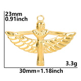 10pcs/lot Egyptian Goddess ISIS Charm Pendant Necklace for Women Jewelry