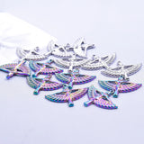 10pcs/lot Egyptian Goddess ISIS Charm Pendant Necklace for Women Jewelry