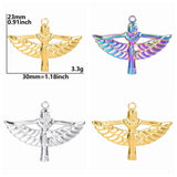 10pcs/lot Egyptian Goddess ISIS Charm Pendant Necklace for Women Jewelry