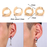 10pcs Stainless Steel Earrings Clasps Hooks DIY Jewelry Making Accessories