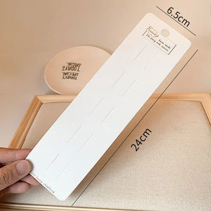 10pcs Hair Accessory Display Cards for Hair Band Hairpins Hair Clips