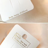 10pcs Hair Accessory Display Cards for Hair Band Hairpins Hair Clips