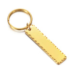 10pcs Stainless Steel Key Chain Ring Accessory for Jewelry Making