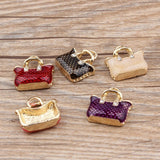 10pcs Multicolor Handbag Charms Gift Alloy Pendant YZ109