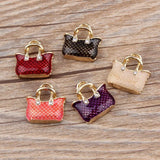10pcs Multicolor Handbag Charms Gift Alloy Pendant YZ109