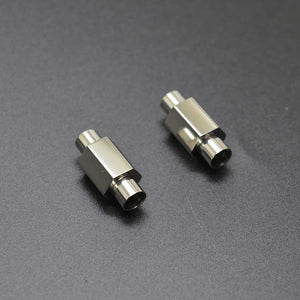 10pcs Hexagon Stainless Steel Clasp Magnetic Closures for Bracelets DIY