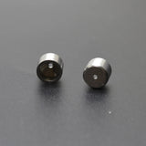 10pcs Stainless Steel Crimp End Beads Round Stopper Spacer Beads DIY Jewelry
