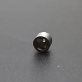 10pcs Stainless Steel Crimp End Beads Round Stopper Spacer Beads DIY Jewelry