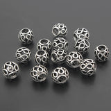 10pcs Hollow Figure 8 Spacer Beads DIY Jewelry Bracelet Necklace Making