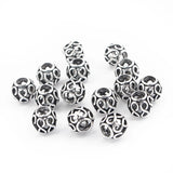 10pcs Hollow Figure 8 Spacer Beads DIY Jewelry Bracelet Necklace Making