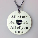 10pcs Stainless Steel Pendant Necklace with Chain