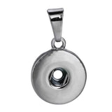 10pcs Snap Buttons Pendant Charm DIY Necklace Jewelry Findings
