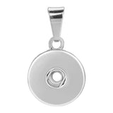 10pcs Snap Buttons Pendant Charm DIY Necklace Jewelry Findings
