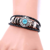 10pcs Crystal Round 18mm Snap Buttons Interchangeable for Bracelet Bangle