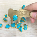 10pcs Turquoise Loose Beads DIY Jewelry Making Accessories