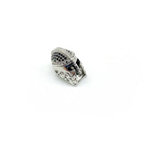 10pcs CZ Helmet Spacer Beads for Jewelry Making