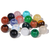 10pcs Yellow Tiger Eye Beads Large Hole Round Gemstone Spacer 5mm