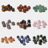 10pcs Yellow Tiger Eye Beads Large Hole Round Gemstone Spacer 5mm